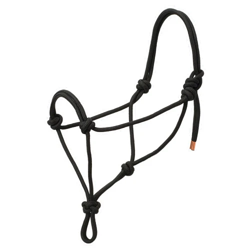 Weaver Leather Diamond Braid Rope Halter, Average Horse