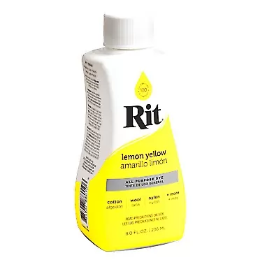 Rit All-Purpose Liquid Dye, Lemon Yellow