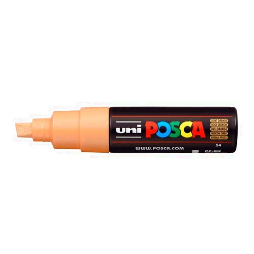 Posca Acrylic Paint Marker, PC-8K Broad tip, Light Orange (PX707695000)