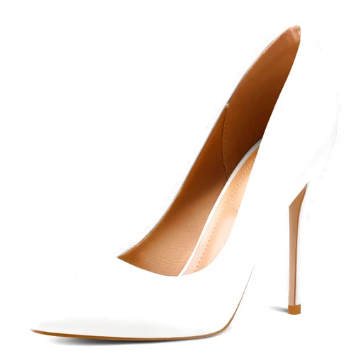 mysoft Women's High Heels Pumps Closed Pointed Toe Stiletto 4IN Heels Dress Wedding Shoes