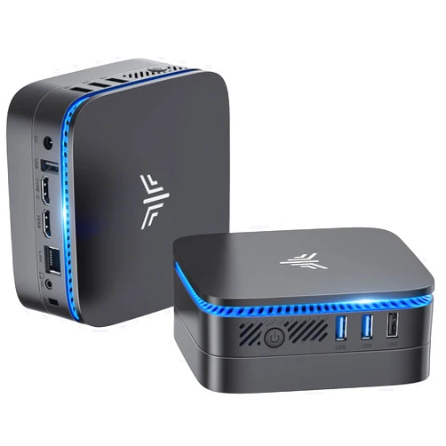 KAMRUI AK1PLUS Mini PC Alder Lake N97(up to 3.60 GHz),16GB DDR4 512GB M.2 SSD Small Desktop Computer, Mini Computers Support 2.5
