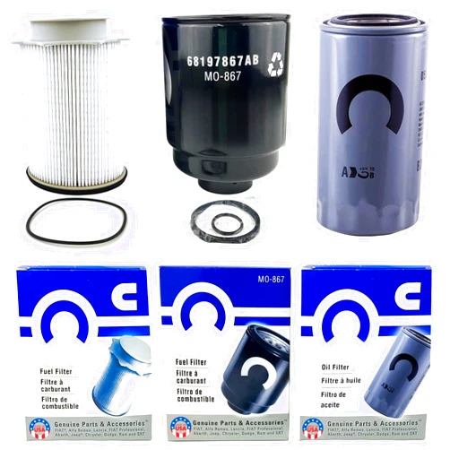 Generic Replacement for Mopar Dodge RAM Filters Set - 3 Filters