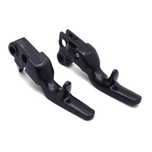 XKH-MOTO XKH- Short Hand Brake Clutch Lever (Black) Replacement of Motorcycle Parts Compatible with 96-03 Harley XL 96-12 Softail 96-07 Touring [P/N: MT241-021ST-BK]