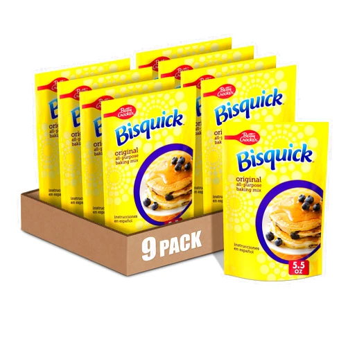 Betty Crocker Bisquick Original All-Purpose Baking Mix, 5.5 oz (Pack of 9)