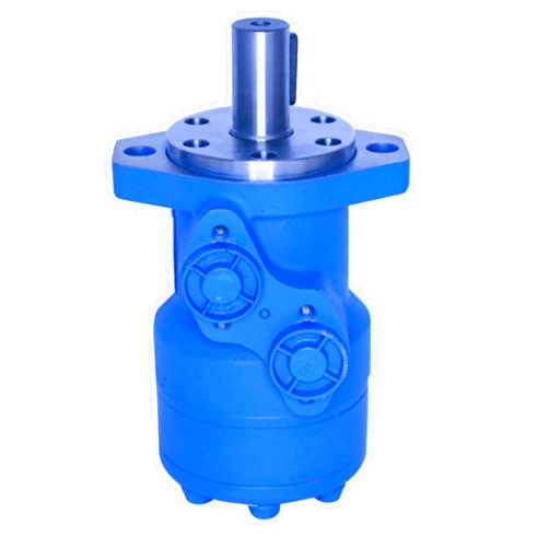 ATO.COM ATO Hydraulic Orbital Motor,Splined Shaft Motor,Engine Hydraulic Motor,with 3 Layers of Rubber Sealing Rings, 4 Bolt Flange,125cc/rev,for Slews, Sweeper Drives, Augers