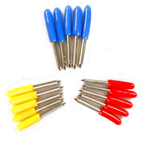 F.L.S 15pcs 30/45/60 Degree Roland Vinyl Cutter Cutting Plotter Blade Lettering Blades Spare Part