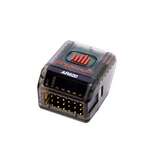 Spektrum AR620 6-Channel RC Sport Receiver, Black