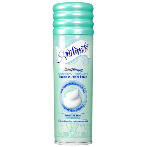 Skintimate SkinTherapy Moisturizing Shaving Cream, Sensitive, 10 oz