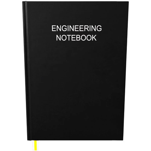 Tuun Fuplan Engineering Notebook - 120 Pages Engineer Graph Paper Notebook with .25