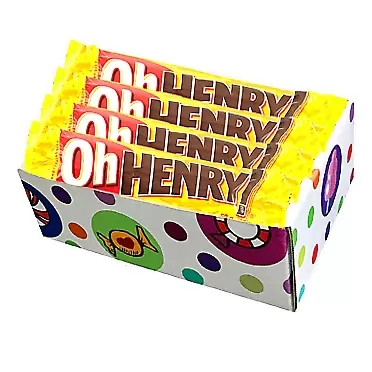 CandyLab Oh HENRY! Chocolate Candy Bars (16 Pack) By CandyLab, 58 Gram Canadian Version
