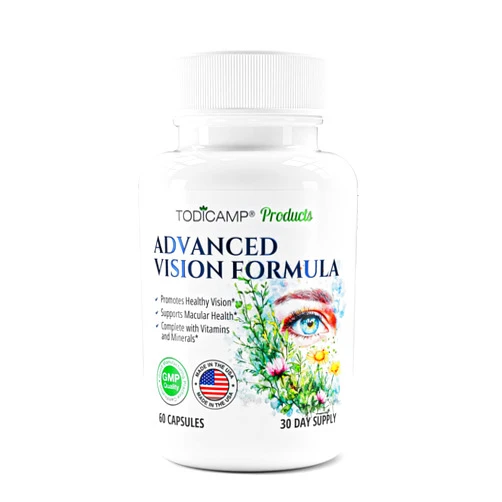 TODICAMP Macular Support Eye Health Vitamins & Vision Supplements Lutein 400mg, Zeaxanthin 10mg, Eyebright Herb, Lycopene Supplement & Bilberry Supplement for Eyes, Eye Vitamins for Seniors & Adults