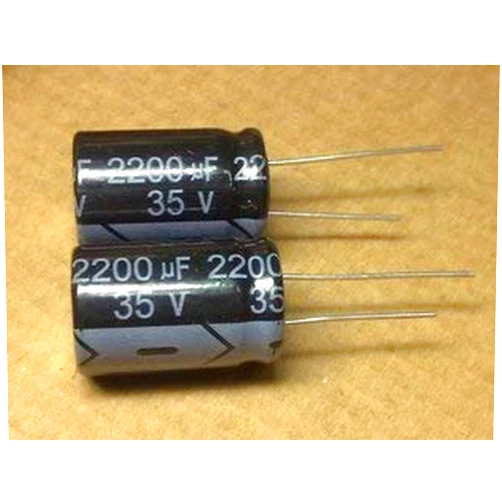 Gernal New 5PCS 2200uf 35v 35v2200uf 16 * 25mm 16X25mm 105° Radial Electrolytic Capacitor