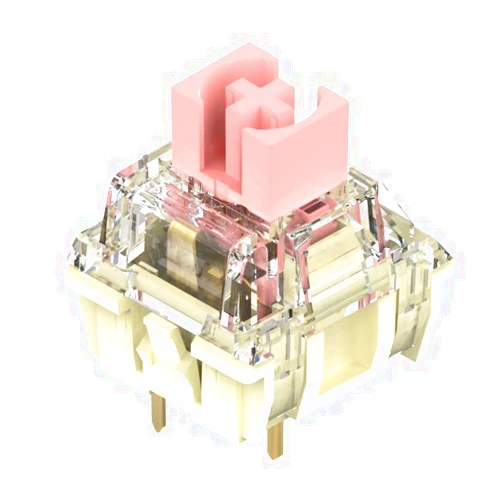 TTC Pink Mechanical Keyboard Switch Linear 37 gF 90 pcs