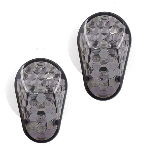 Kinstecks 1 Pair Motorcycle Side Marker Light Motorcycle Indicator LED Flush Mount Turn Signal Light Blinker Turning Lamp for YAMAHA YZF FZ1S FZ6S XJ6