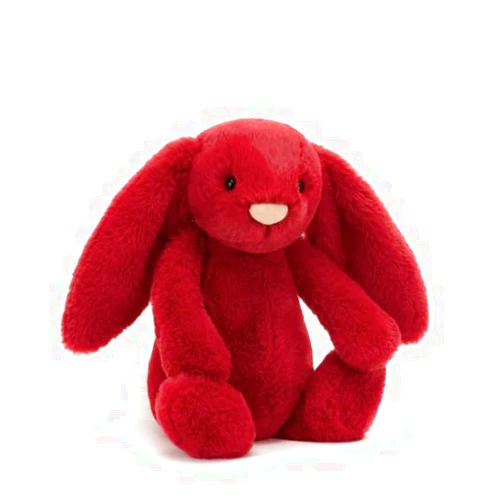 Jellycat Bashful Luxe Bunny Scarlett - Original 12 Inch by Jellycat