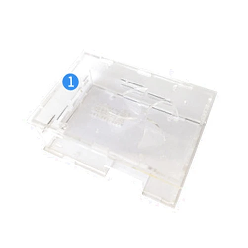 WayPonDEV Acrylic Case for ROC-RK3588S-PC 8K AI Single Board Computer/SBC