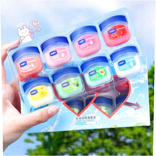 Rosarden Lip Balm Set, 8 Pieces Lip Moisturizer For Very Dry Lips, Long Lasting Lips Moisturizer For Cracked, Dry & Chapped Lips, Hydrating Tinted Lip Balm, Cute Fruit Lip Balm Gift Kit For Teen Girls
