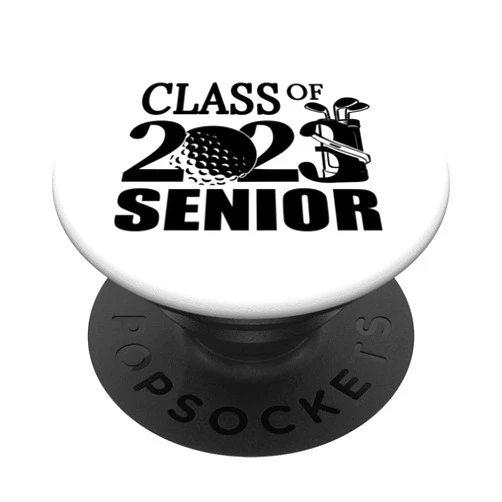 Class of 2023 Graduation Senior Golf Golfer Class of 2023 Graduation Senior Golfer Golf Player PopSockets Swappable PopGrip