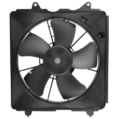 BOXI 620-253 Radiator Cooling Fan Engine Motor Assembly Fit for Honda Civic 1.8L 2006-2011/5-Speed Automatic Transmission / 19015-RNA-A01 HO3117100
