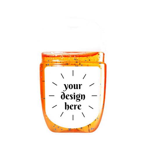 9 by Neetz Custom Hand Sanitizer Labels | Your Logo and Personalized Message | Sheet of 30 Labels