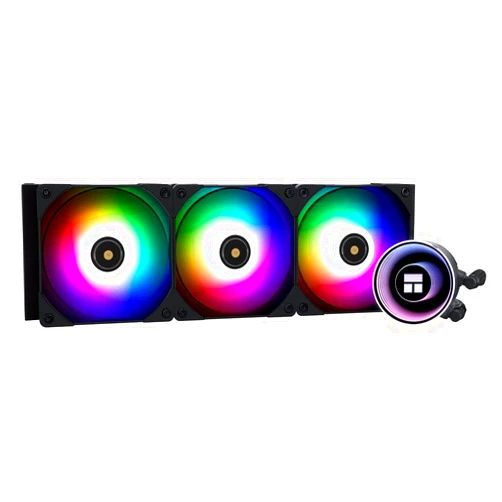 Thermalright Frozen Notte 360 Black ARGB V2 Water Cooling CPU Cooler, 360 Black CPU Cooler Specifications, 3×120mm PWM Fans, S-FDB Bearings, Suitable for AMD/AM4, Intel LGA 1700/1150/1151/1200/2011