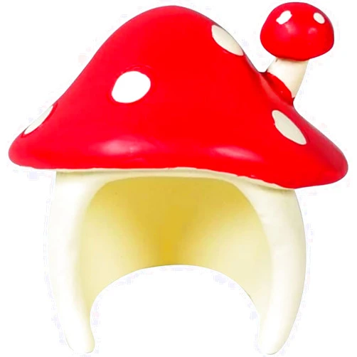 YEYILILINHONG Miniature Mushroom House.Fairy Garden Resin Ornament Micro Landscape Molds for Tabletop Dollhouse Bonsai Garden Decor