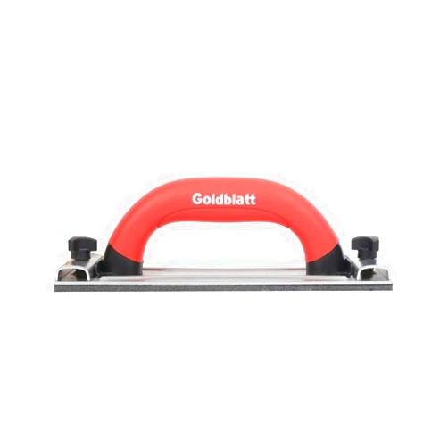 Goldblatt Drywall Sanding Block, Hand Sander with Handle, Sandpaper Holder Tool for Wood, Drywall, Metal, Auto Body Polishing