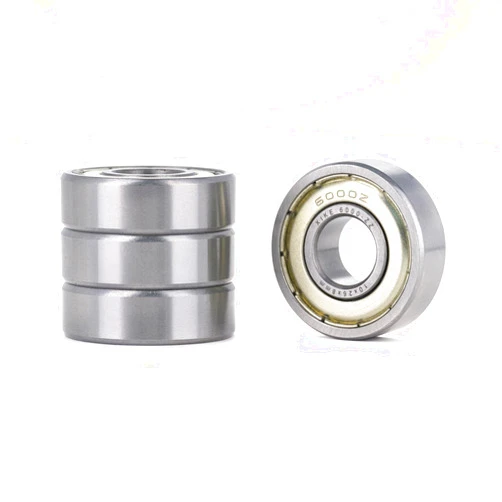 XIKE Ball Bearing, 6000ZZ, Deep-Groove-Ball-Bearings, Skateboard Bearing, Alloy Steel, 10x26x8mm, ABEC 3, Pack of 4 Pcs