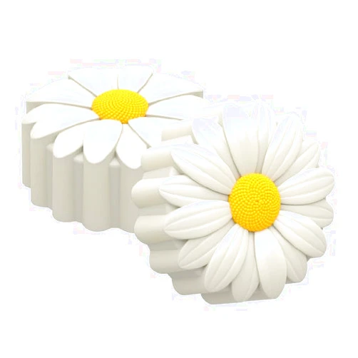 SpinningLeaf Daisy Sandwich Cookie Chocolate Candy Mold
