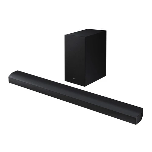 SAMSUNG HW-B750D/ZA 5.1 ch Soundbar w/Dolby Audio, Surround Sound Expansion, Bass Boost, Adaptive Sound, DTS Virtual:X, Wireless Subwoofer, 2024