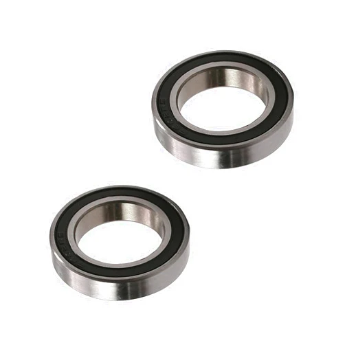 Othmro 6802-2RS Deep Groove Bearings 15x24x5mm Double Bearing High Carbon Chromium Steel Roller Guide Bearing 2pcs
