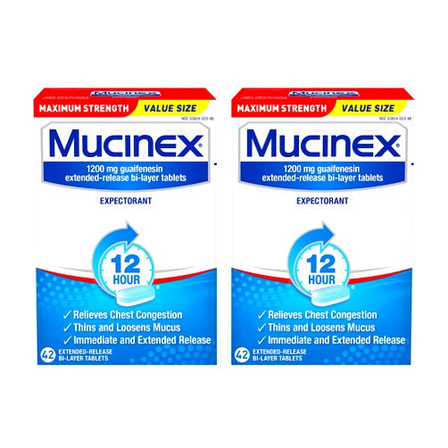MUCINEX? SE - Max Strength Extended Release Tablets 12/42 ct. (Pack of 2) 42 Count (Pack of 2)