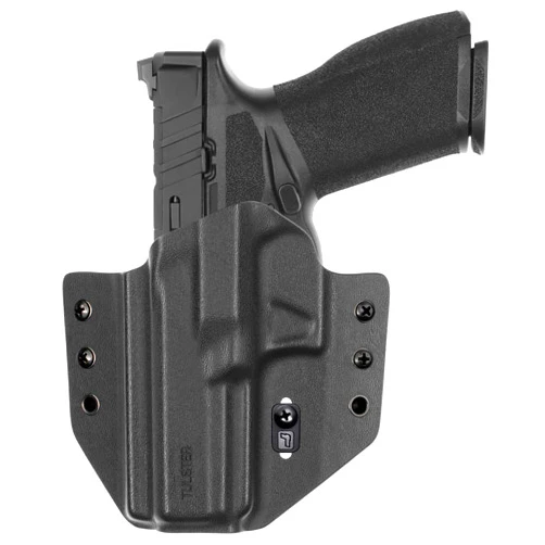 Tulster OWB Contour Kydex Holster in Left Hand fits: Springfield Armory Echelon | Optic Compatible Outside The Waistband Concealed Carry