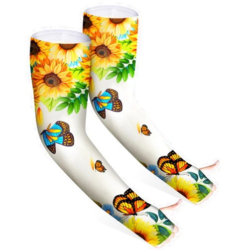 GRANDFUN Gardening Sleeves for Women Gifts: UV Cooling Garden Arm Sleeves for Forearm Sun Protection