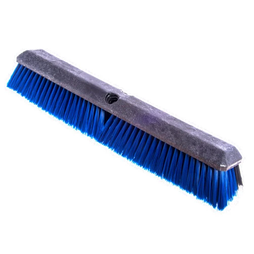 SPARTA Flo-Pac Plastic Broom Head, Omni Sweep for Cleaning, 24 Inches, Black
