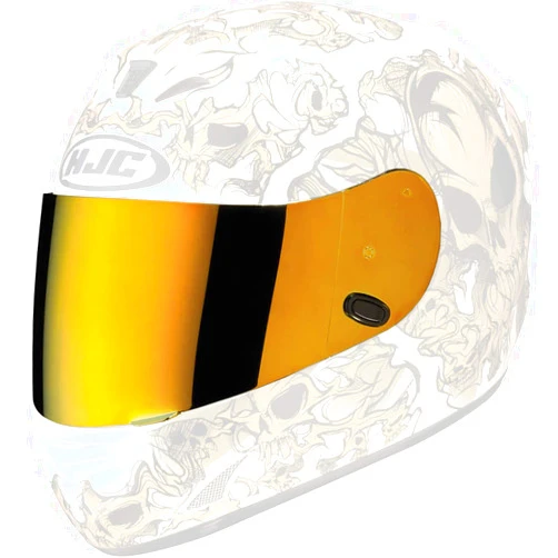 HJC Helmets HJ-09 RST Mirror Gold Shield For AC-12, CL-15, CL-16,CL-17,CL-SP,CS-R1,CS-R2,FS-10, FS-15, IS-16, FG-15