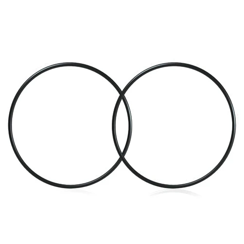 Generic A20038 A-20038 Orings Replacement for Fluval 104, 105, 106, 107, 204, 205, 206, 207 Motor Head Lid Seal Ring （2 Pcs）, Black