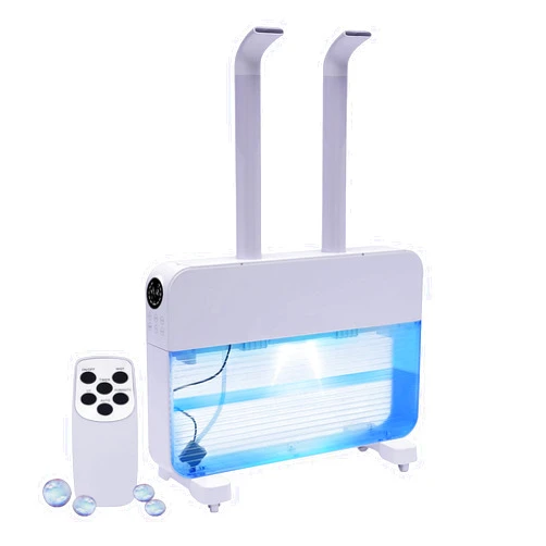 Gagalayong Ultrasonic Industrial Humidifier Gagalayong, Large Humidifier Whole House Humidifier 645 Sq.Ft, 405OZ/12L Cool Mist Top Fill Floor Commercial and Industrial Humidifiers, 360° Nozzle Sets (12L)