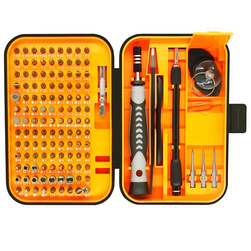 GMTOOLS Precision Screwdriver Set, 130 in 1 Electronics Magnetic Screwdriver Set with 120 bits Repair Tool Kit for Computer, PC, Laptop, Phone, Mac, Tablet, Home DIY, Game Consoles, Glasses, Watch