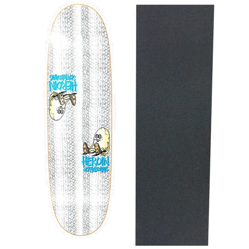 TGM Skateboards Heroin Skateboard Deck Symmetrical Holo Egg 9.25