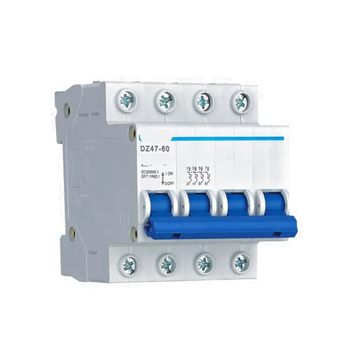 ZCERA Electrical appliances DZ47 Miniature Circuit Breaker DZ47-60 4P C60 Miniature Circuit Breaker DZ47-60 4P C60