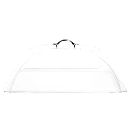 HUBERT Full Size Clear Plastic Solid Dome Cover for PanAramics Pan - 20