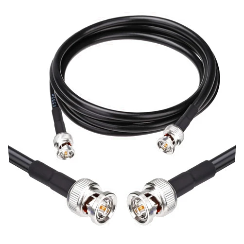 Yuslao 3G/6G SDI Cable 6FT HD-SDI Cable BNC to BNC Video Cable RG59 BNC Cable 75 Ohm Supports HD-SDI/3G/6G-SDI/4K/8K Video Converter DVR Recorder, Precision Video Cable（1 Pcs ）