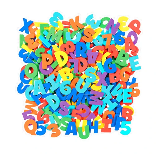 Fun Express Adhesive Foam Letters and Numbers 504Pc - Crafts for Kids and Fun Home Activities