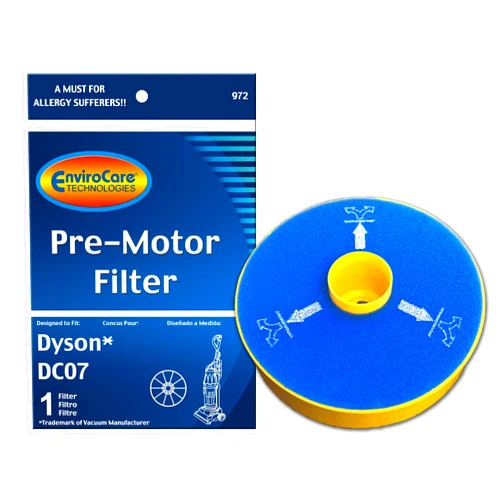 EnviroCare Replacement Vacuum Cleaner Pre Motor Filter Designed to fit Dyson DC07 Uprights