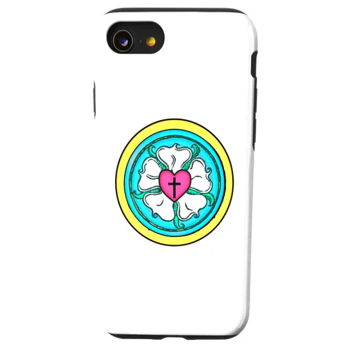 Lutheran Emporium iPhone SE (2020) / 7 / 8 Martin Luther Rose Lutheran Symbol 5 Solas Case