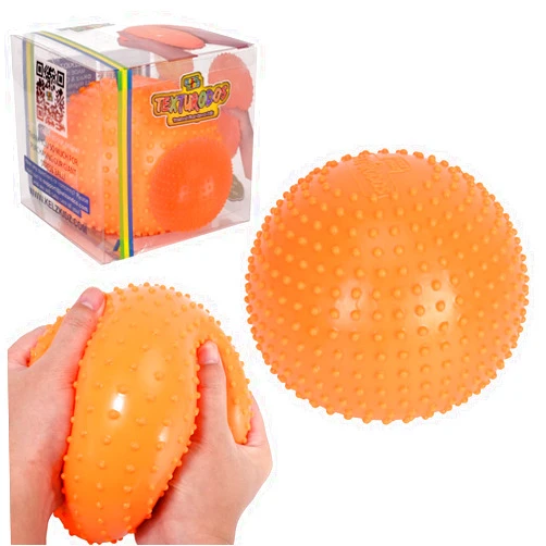 KELZ KIDZ® TEXTURODOS® Giant Satisfying and Fun Jumbo Squishy Stress Ball for Kids and Adults with Therapy and Sensory Needs (Bumpy Texture)