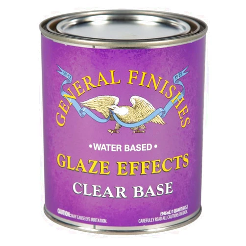 General Finishes Water Based Glaze Effects, 1 Quart, Clear Base