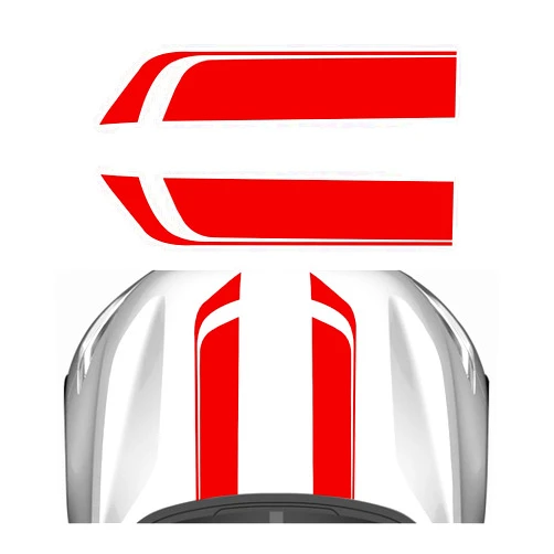 NYTKL 2PCS Car Hood Decal Sticker, 33.5