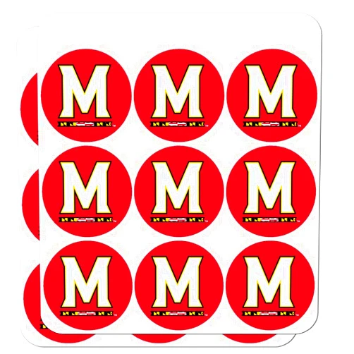 GRAPHICS & MORE University of Maryland Primary Logo Planner Calendar Scrapbooking Crafting Stickers